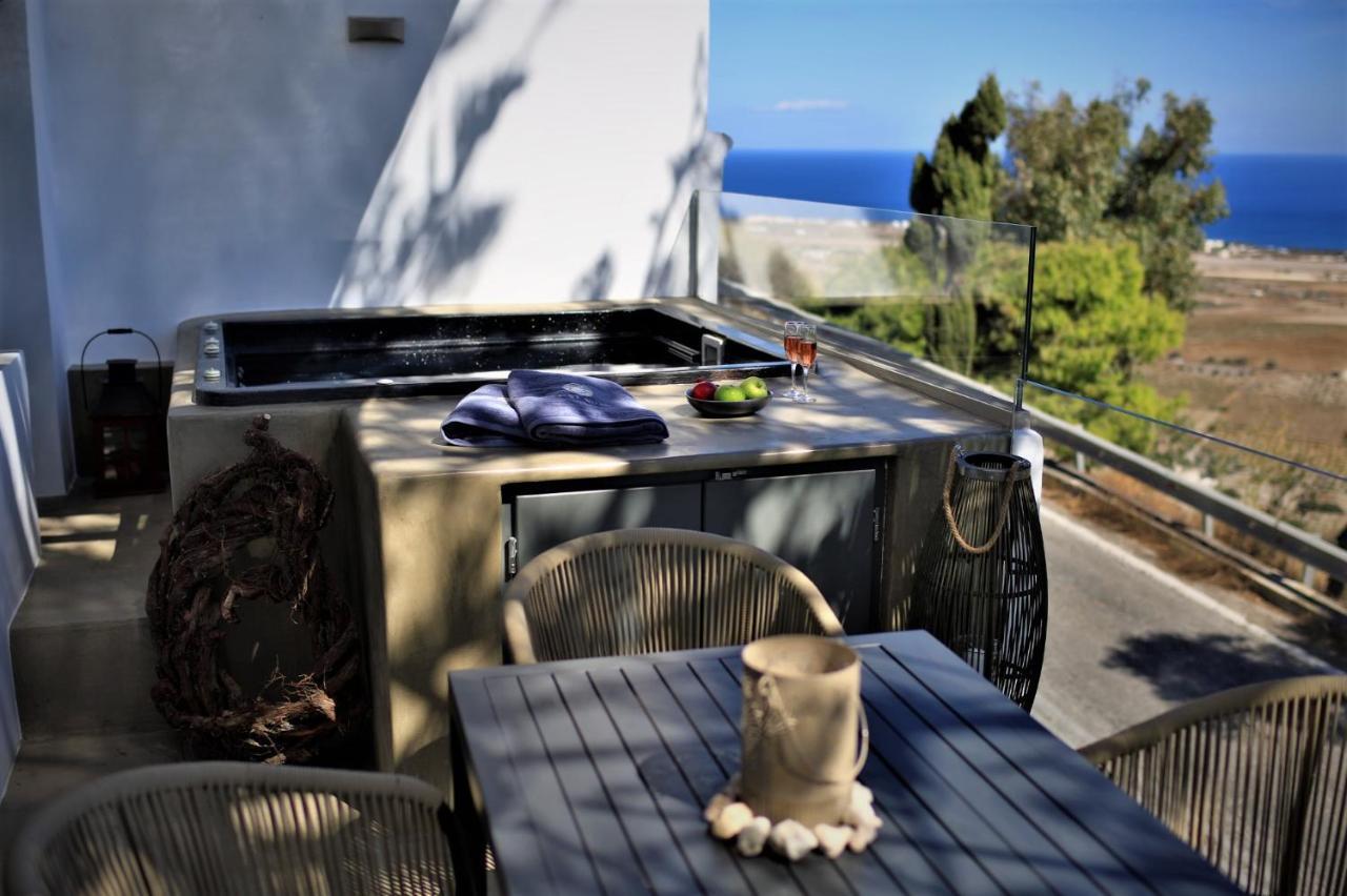A Lux Villas Santorini Éxo Goniá Dış mekan fotoğraf